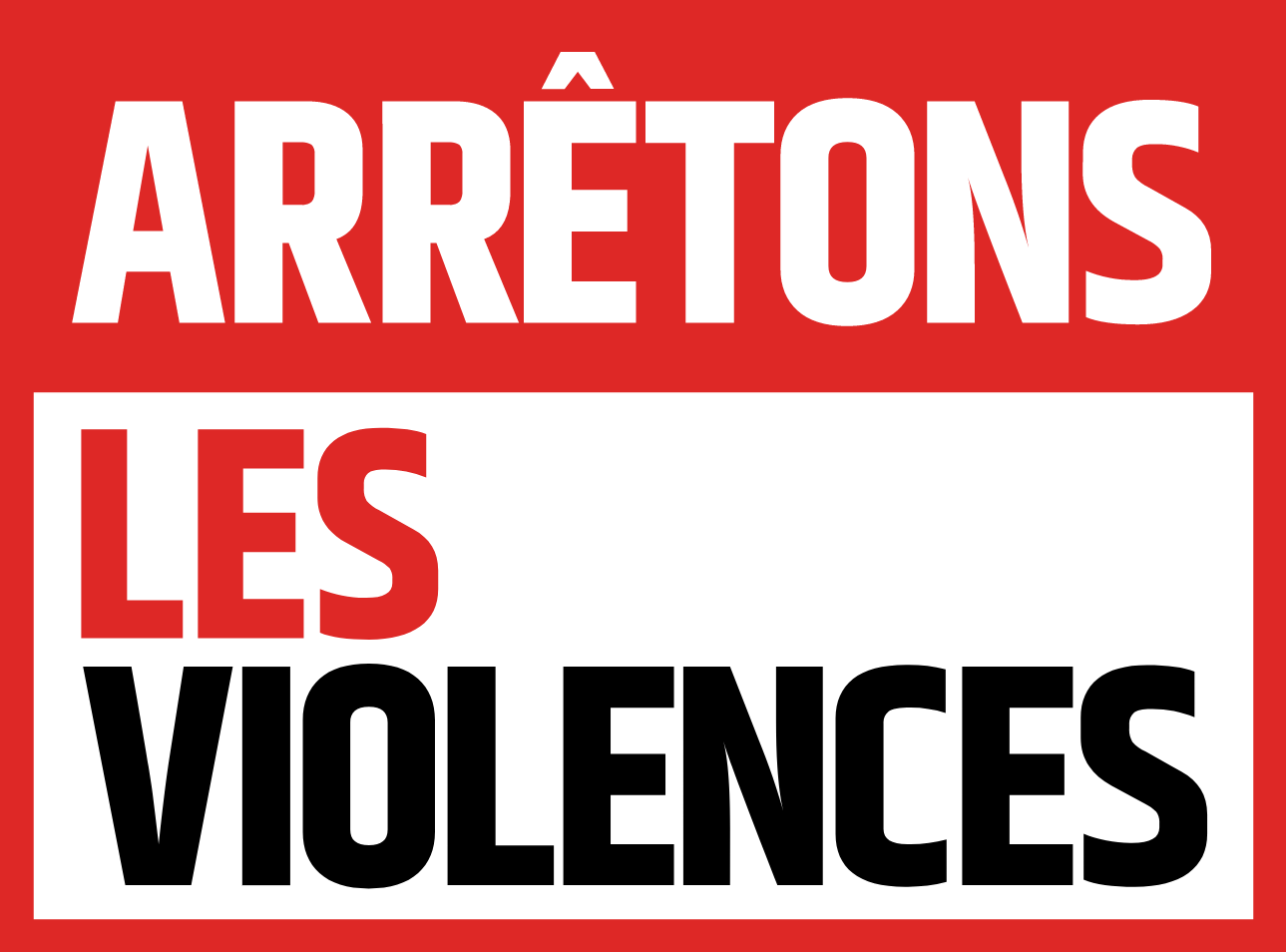 logo arretons les violences